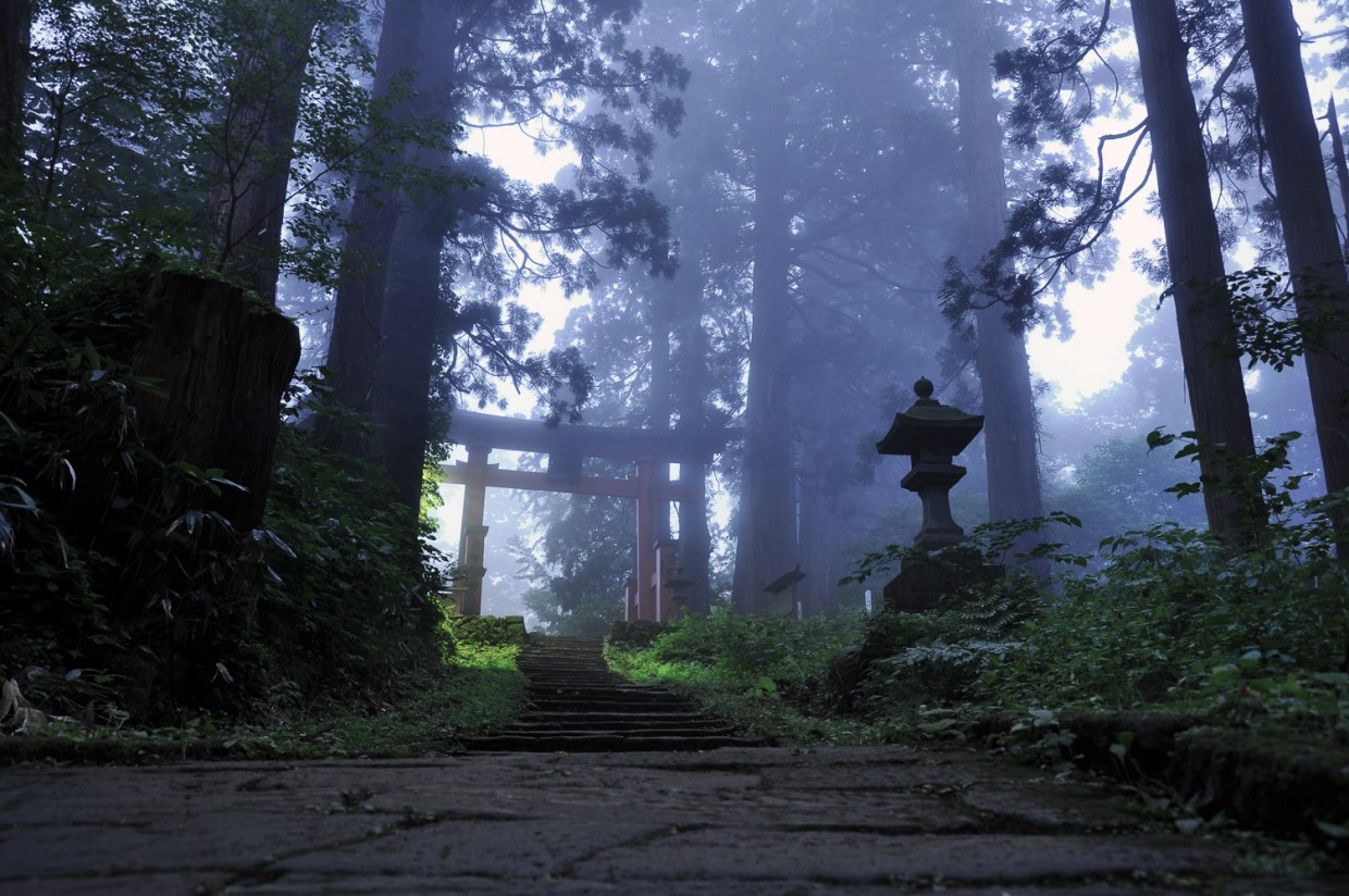 Dewa Sanzan japanese landscape