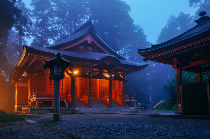 Dewa Sanzan japanese landscape