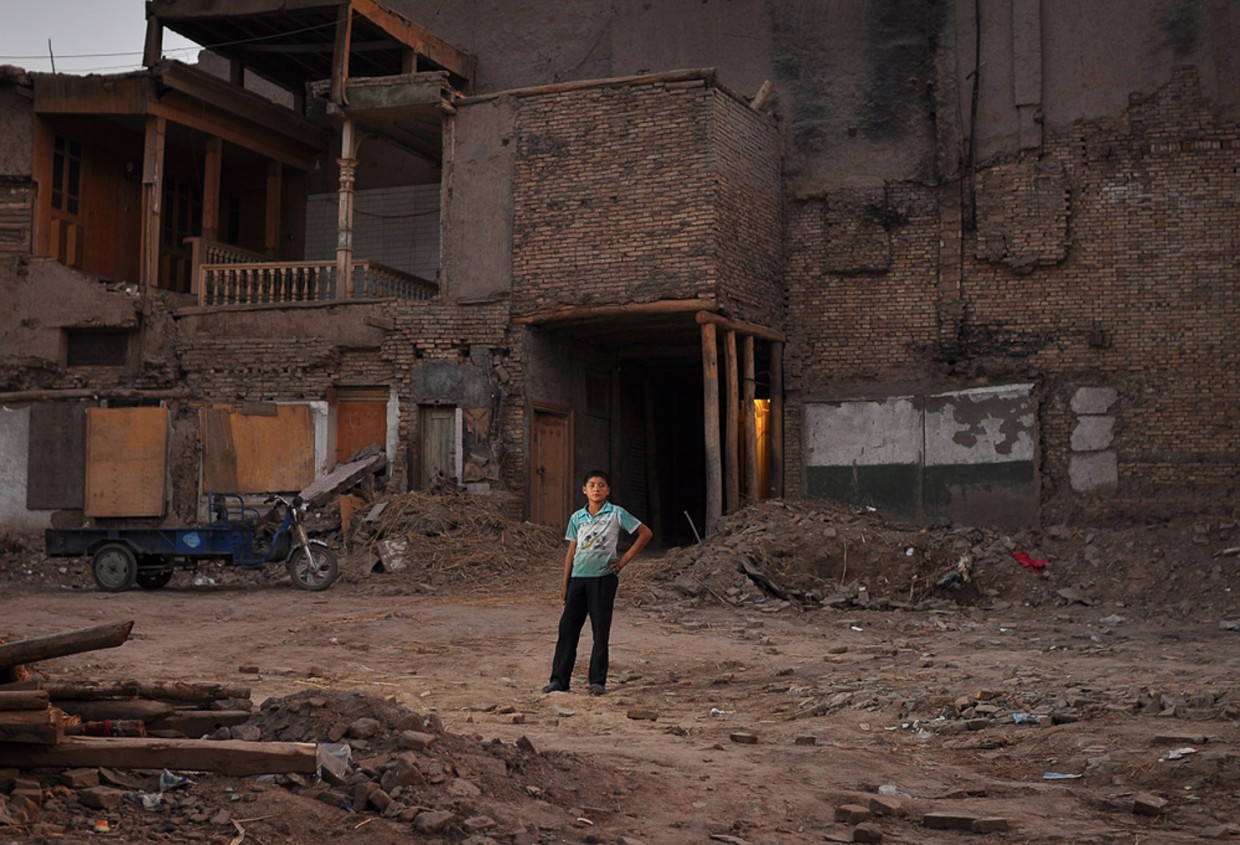 Uyghur people from Kashgar, China