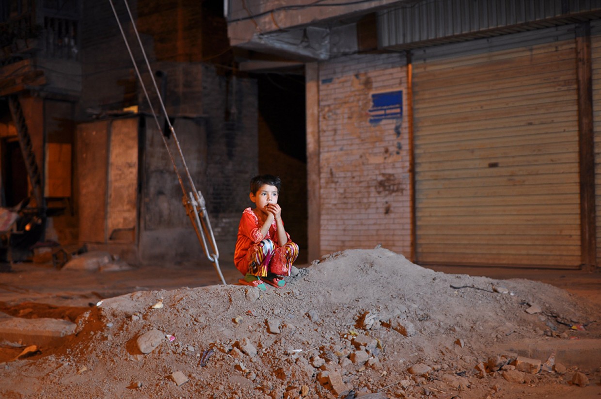 Uyghur people from Kashgar, China