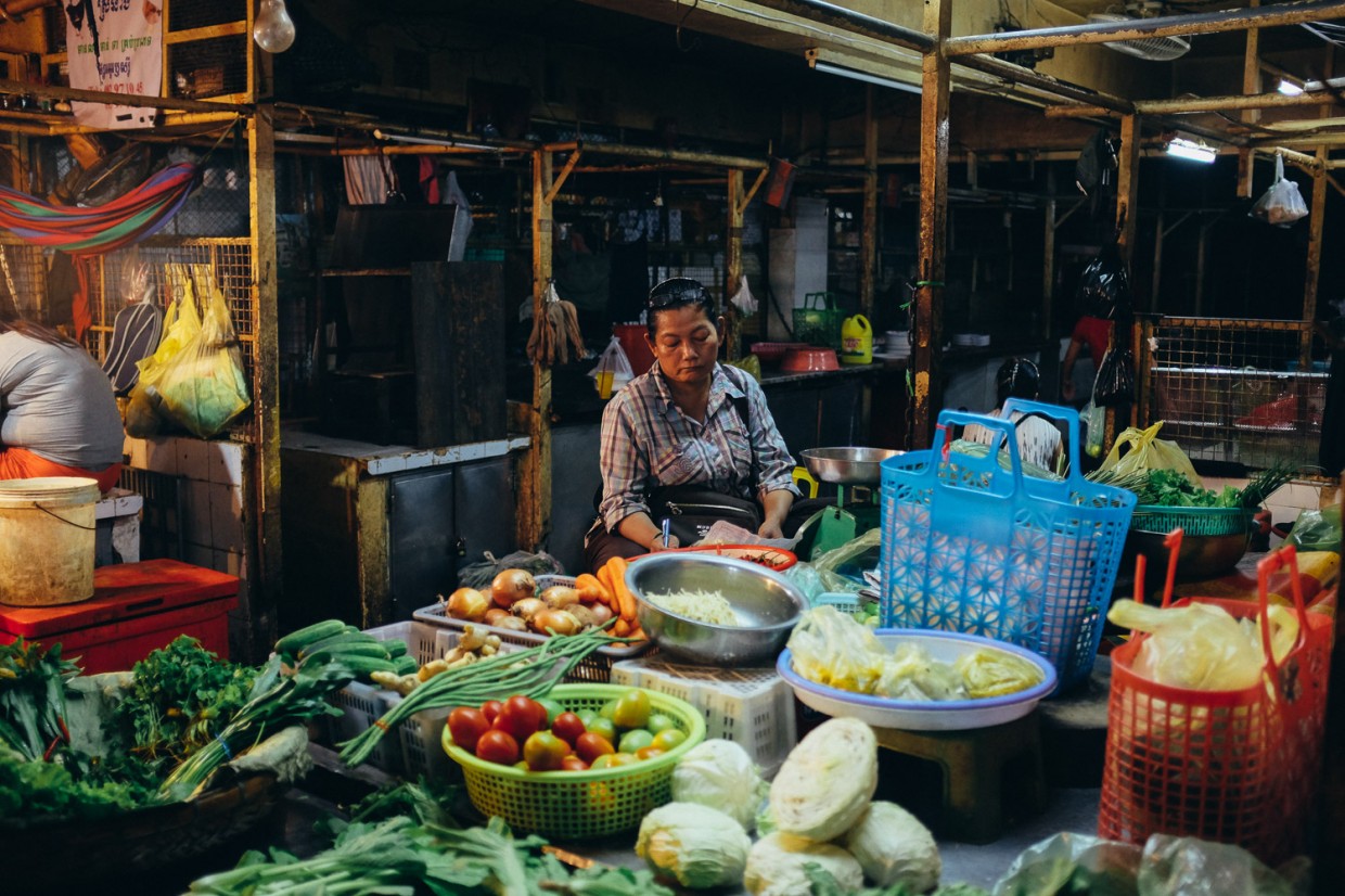 Cambodian people portrait cambodia