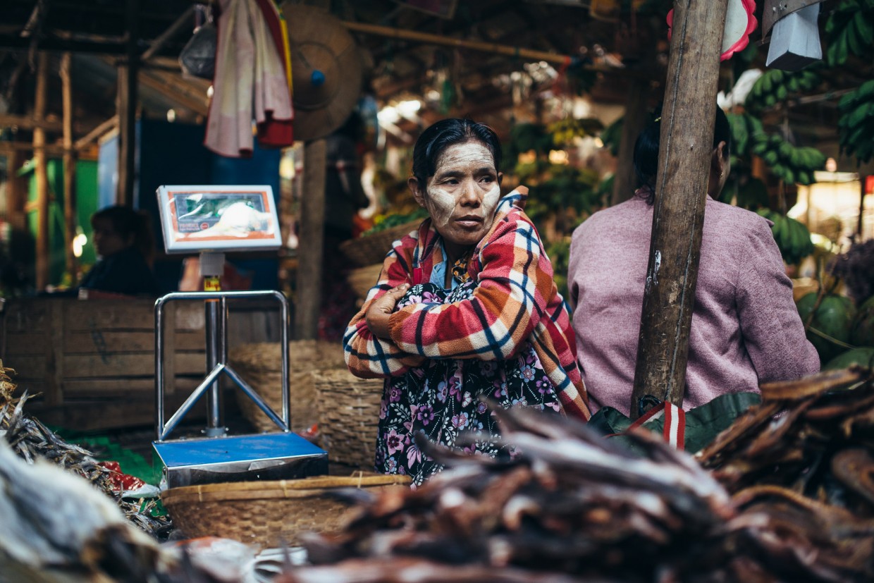 Myanmar burmese portrait photography
