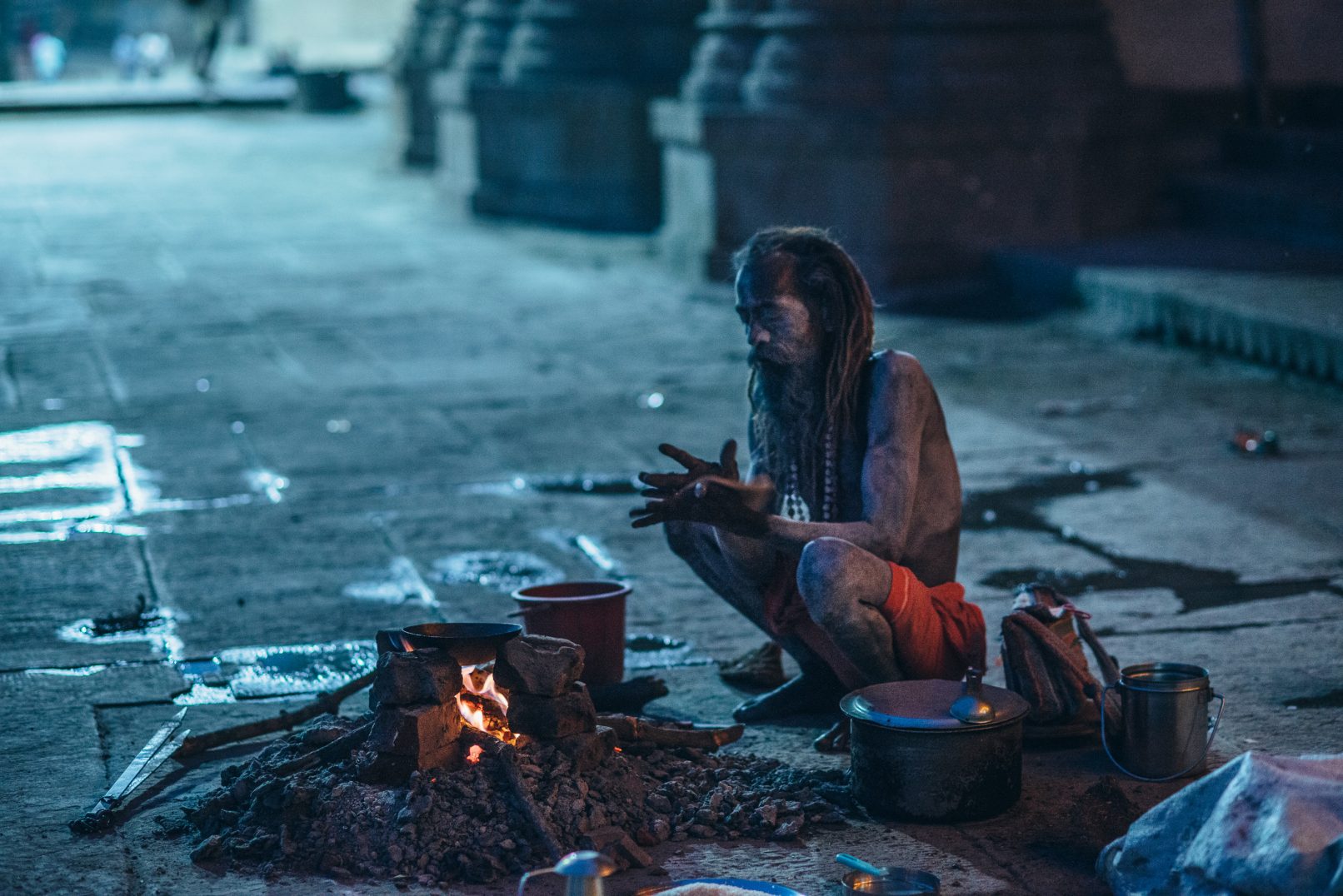 Portrait Sadhu Varanasi